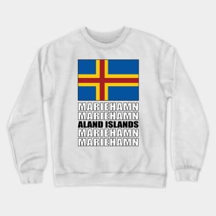 Flag of Aland Crewneck Sweatshirt